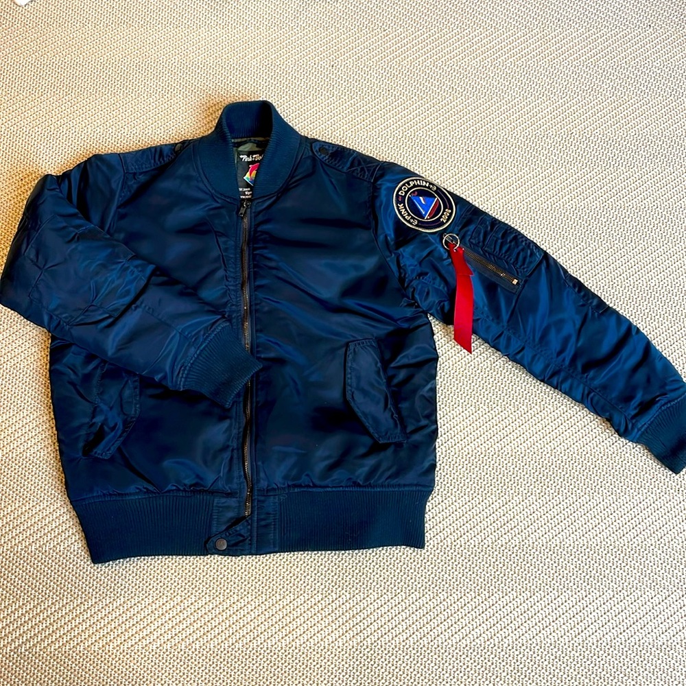 Pink Dolphin Flight/Bomber Jacket